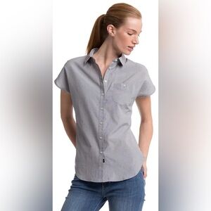 MEC - Mountain Equipment Co-op - Lupin Short Sleeve Shirt. Large P2P is 21"